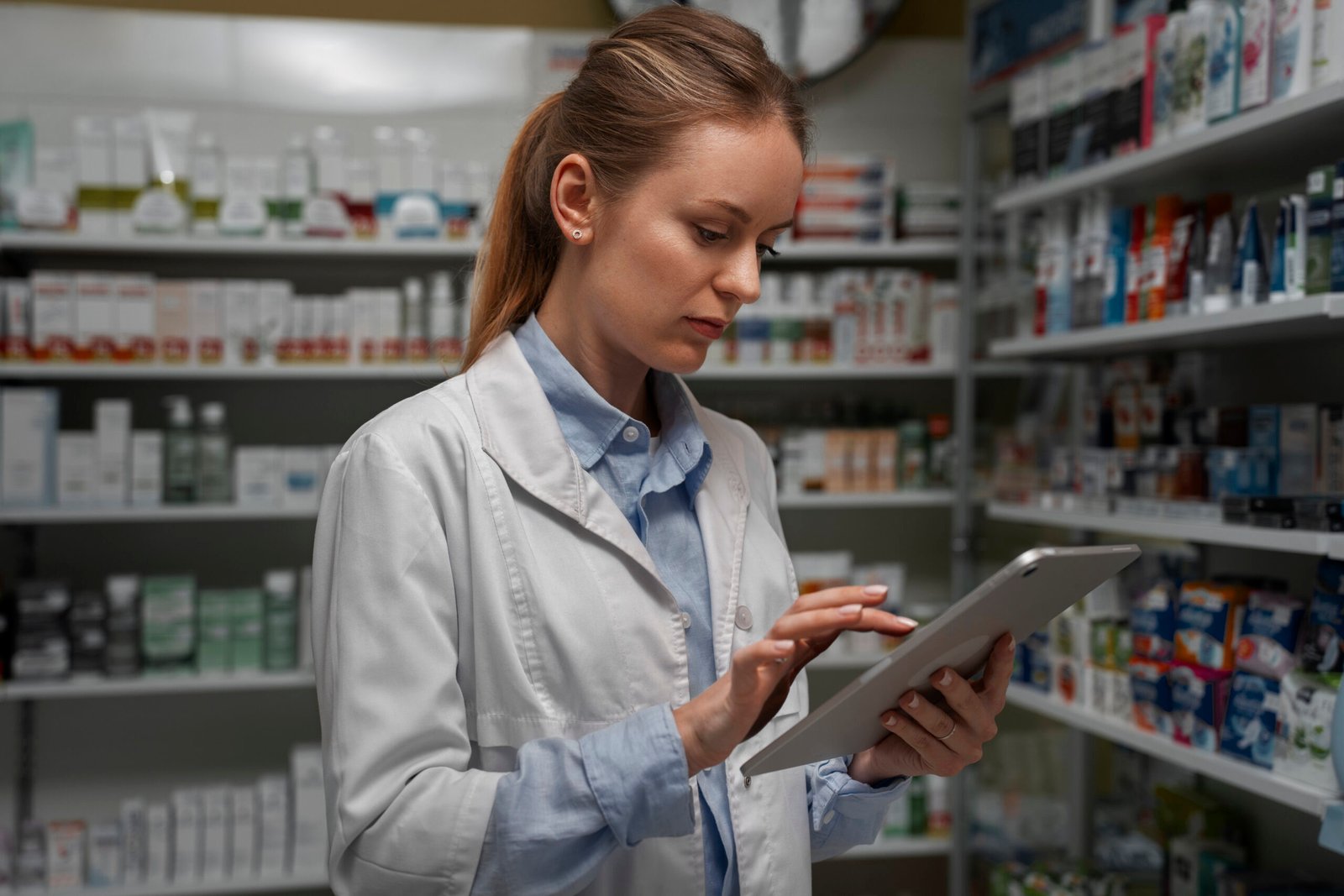 female-pharmacist-with-table-checking-stock-pharmacy (1)