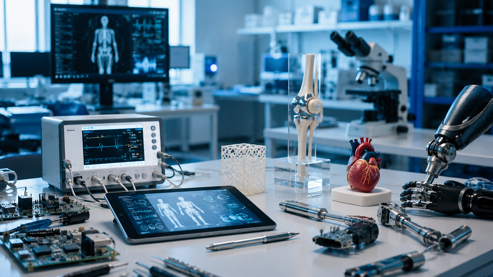 دراسة هندسة الطب الحياتي في العراق - المراحل والراتب 2026 Saturn Medic